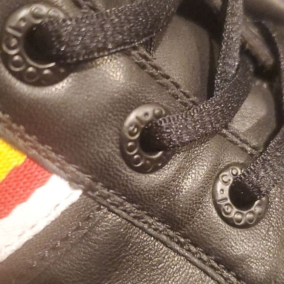 COOGI Black Leather Hi-Top Sneakers - Size 9‎ - Picture 8 of 12